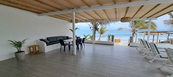 Family House, 4 Bedrooms, Pool Access, Ocean View | Terrace/patio