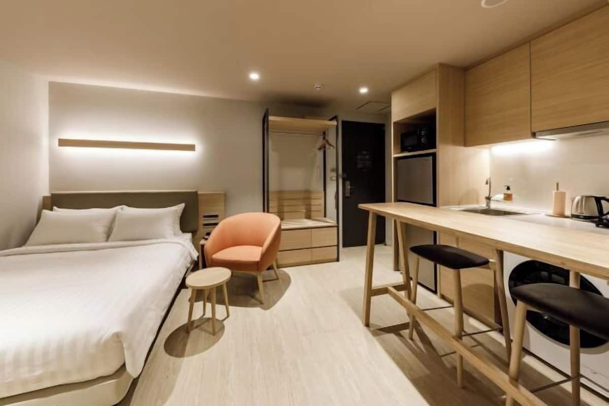 1 Schlafzimmer, schallisolierte Zimmer, kostenloses WLAN, Bettwäsche