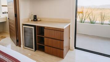 Presidential-huone | 1 makuuhuone, ylelliset vuodevaatteet, tallelokero huoneessa