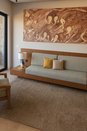 Comfort Room | Premium bedding, in-room safe, individually decorated - Hotel Flores de Sal (Valle de Guadalupe)