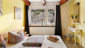 2 habitaciones, wifi gratis y ropa de cama