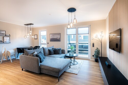 Ferienwohnung 'Meereskind Usedom' mit Balkon und WLAN