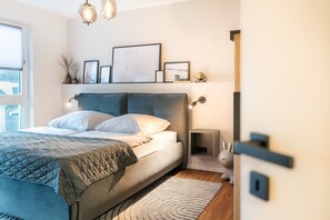 1 Schlafzimmer, Bügeleisen/Bügelbrett, kostenloses WLAN, Bettwäsche