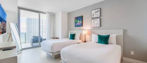 2 chambres, fer et planche Ă repasser, lit parapluie, Wi-Fi