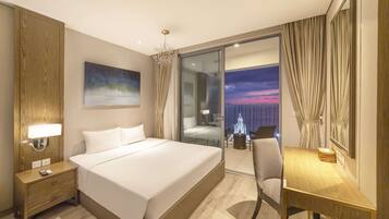 Estudio familiar, balcón, vistas al mar | Vistas desde la habitación