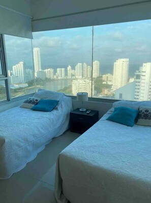 อพาร์ทเมนท์, 1 ห้องนอน, ระเบียง, วิวเมือง | 1 ห้องนอน