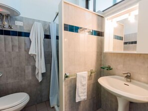 Hair dryer, towels
