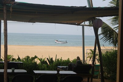 Monsoon agonda Beach view Hotel along with mountain view on both end
