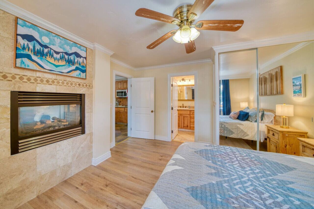 2 bedrooms, iron/ironing board, travel crib, free WiFi