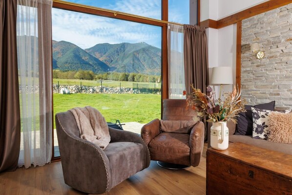 Exclusive Chalet, 3 Bedrooms, Terrace, Mountain View | View from room