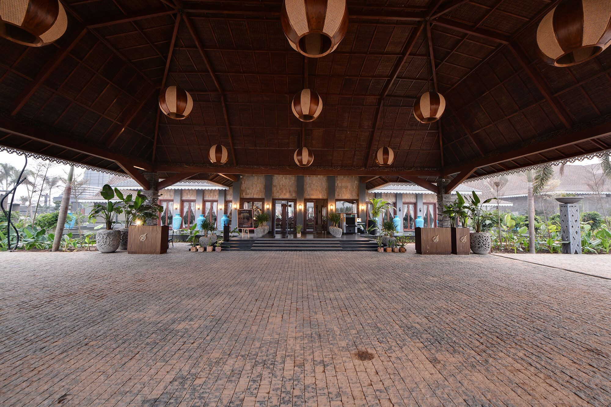 Fachada de la propiedad