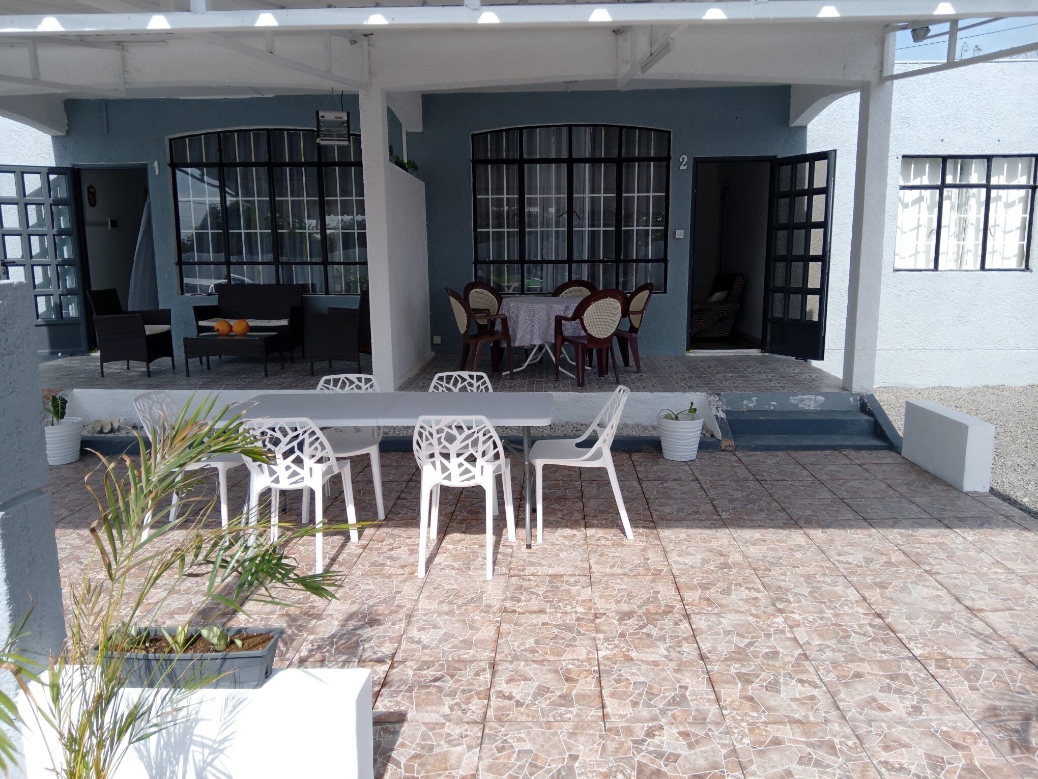 Bungalow, 2 Bedrooms, Private Pool, Garden View | Outdoor dining