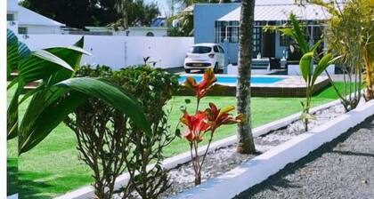 Villa Bella is 5 Mins From the Beach With Amazing Garden Overlooking the Pool