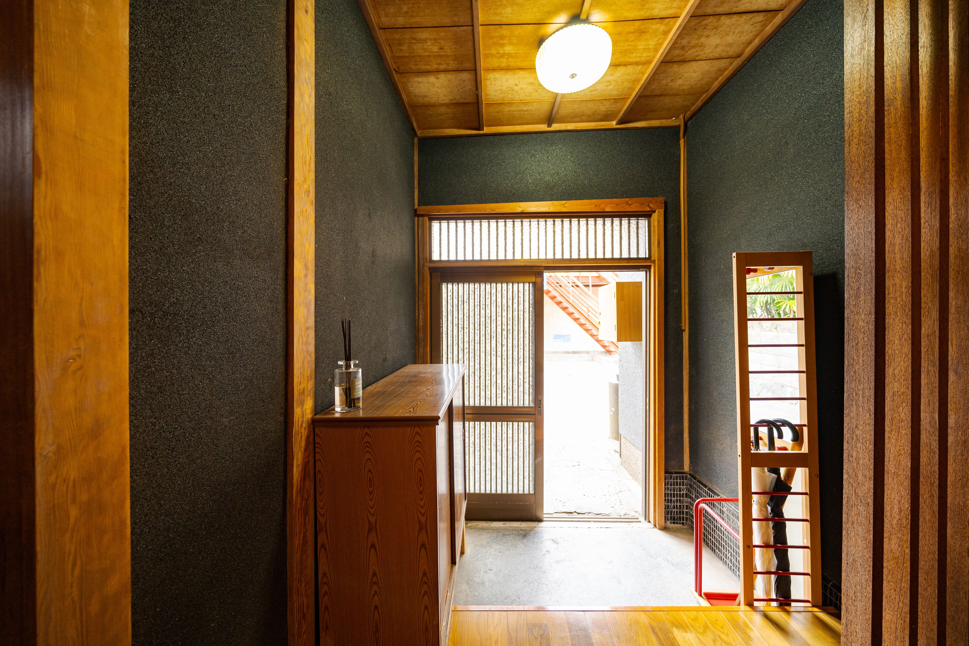 Entrada de la propiedad