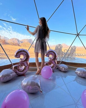 Premium bedding, memory foam beds, blackout drapes, soundproofing - Wadi Rum Marcana camp  (Wadi Rum)
