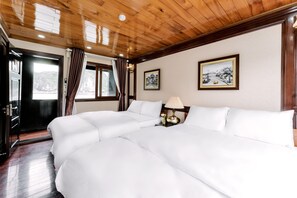 Cabaña familiar, 2 camas Queen size | Wifi gratis y ropa de cama 