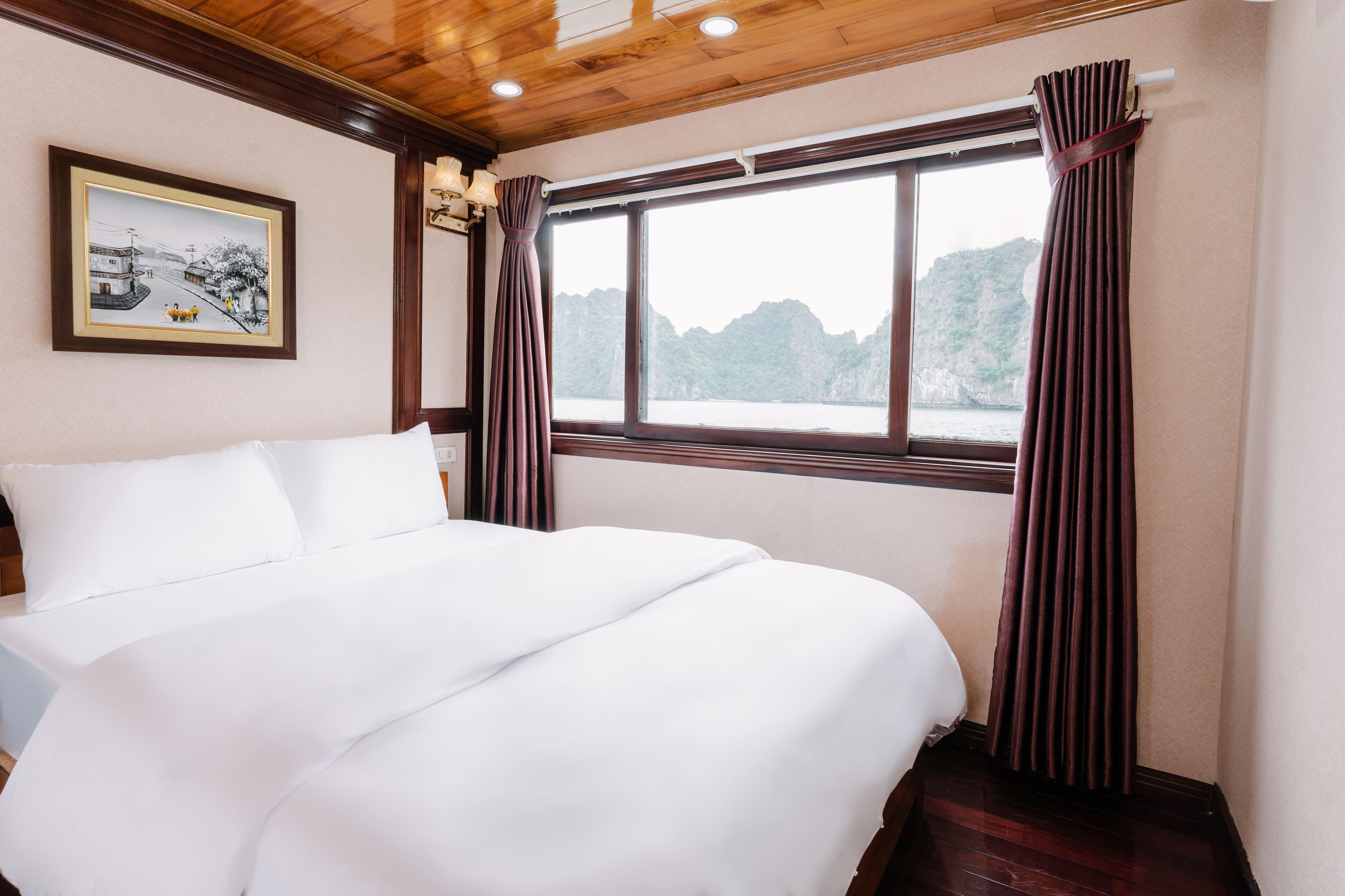 Cabana família, 2 camas Queen | Wi-Fi de cortesia, roupa de cama