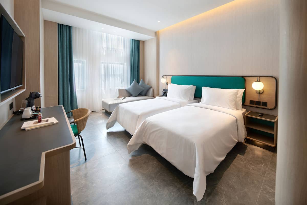 Studio 30 (Twin) | In-room safe, blackout drapes, free WiFi, bed sheets
