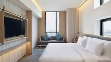 Studio (80 Double) | In-room safe, blackout drapes, free WiFi, bed sheets