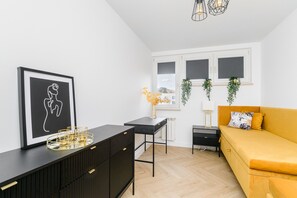 Appartement | 2 chambres, bureau, fer et planche à repasser, Wi-Fi gratuit