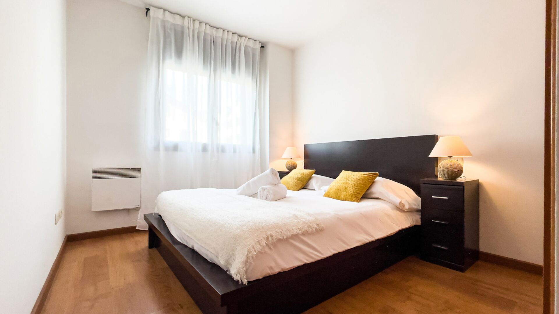 2 slaapkamers, beddengoed