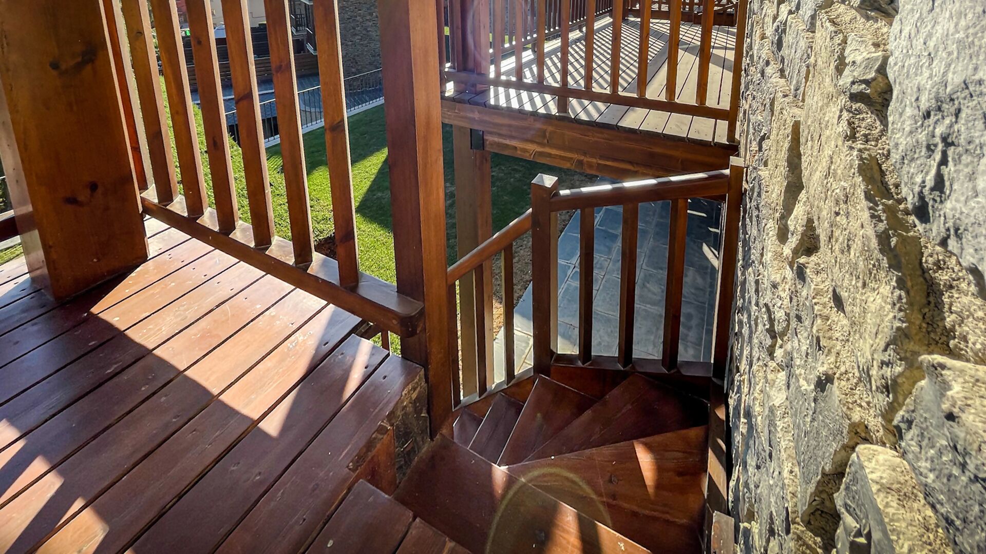 Enceinte de l’hébergement