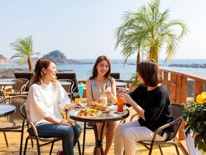 Outdoor dining - Ocean view Suite room / Hidaka-gun Wakayama (Hidaka-gun)