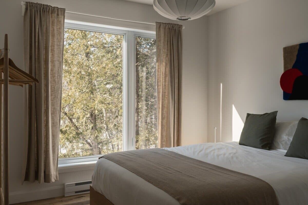 2 chambres, bureau, Wi-Fi, draps fournis