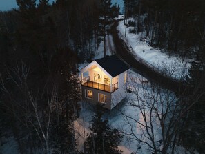 Exterior - Spa and Nature at Chalet Komorebi (Sainte-Beatrix)