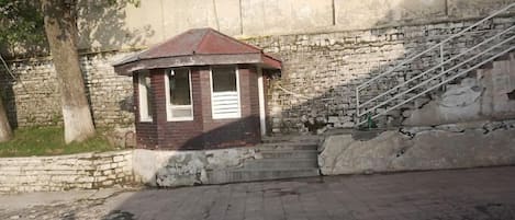 Façade de l’hébergement