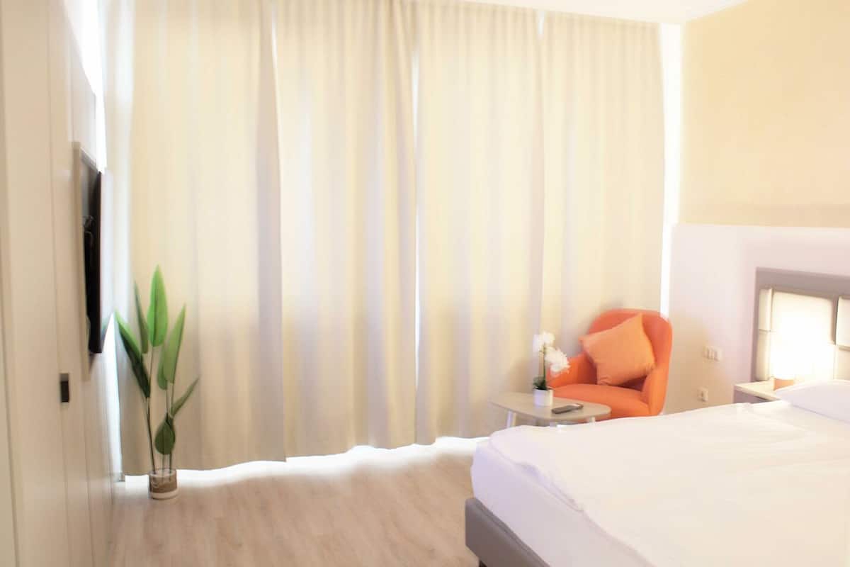 Habitación doble económica | 1 habitación y ropa de cama de alta calidad
