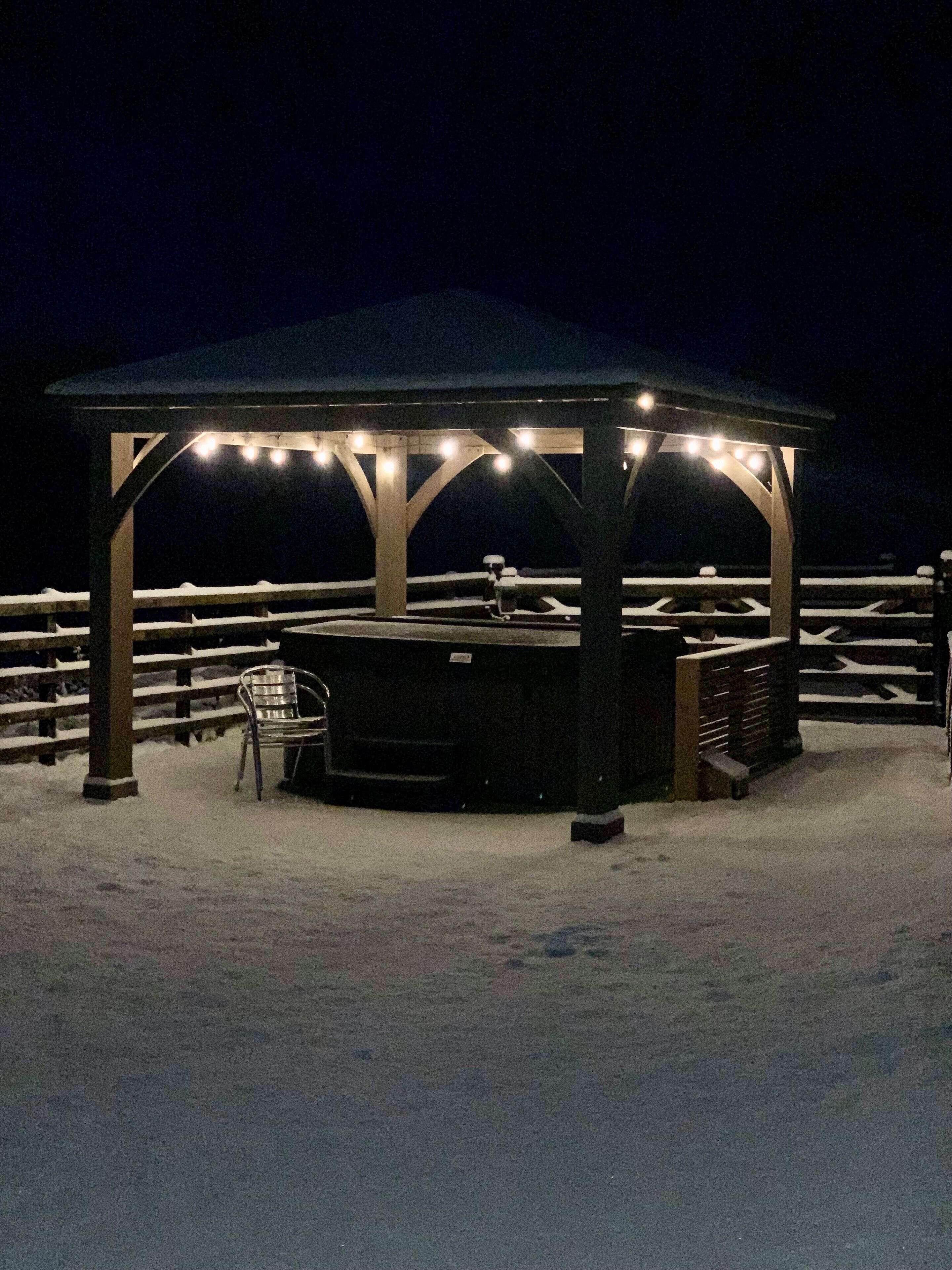 Bain à remous extérieur