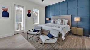 4 habitaciones, tabla de planchar con plancha, cuna de viaje y wifi 