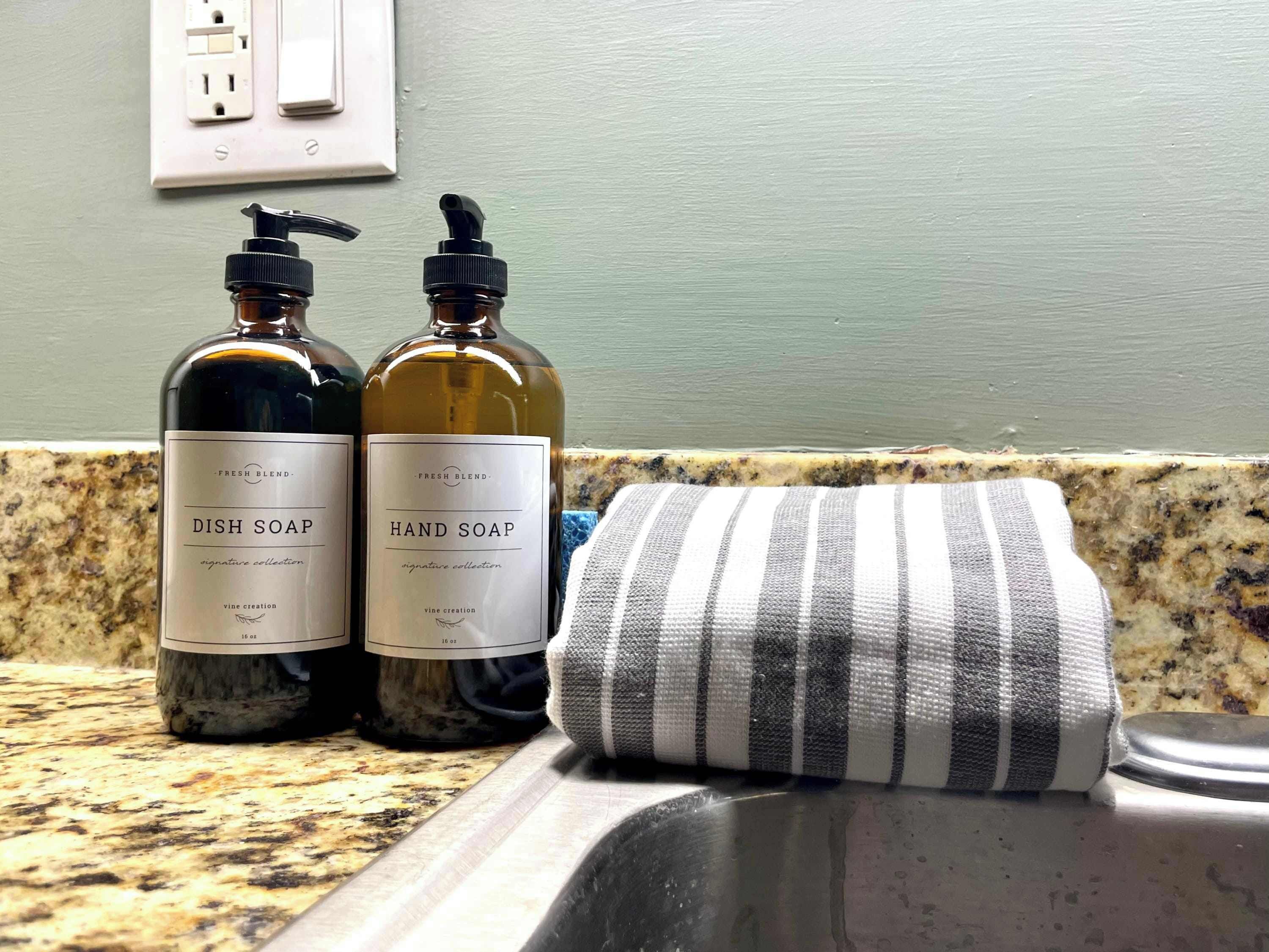 Shower, hair dryer, towels, shampoo