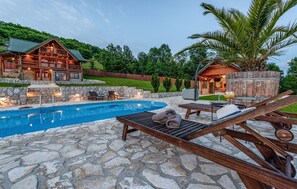 Piscine chauffée
