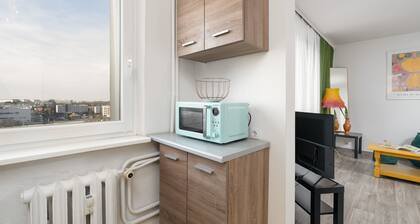 Retro Studio With Balcony by Renters