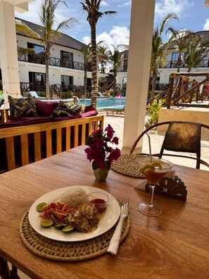 Restaurant - Sand Beach Boutique Hotel (Bwejuu)