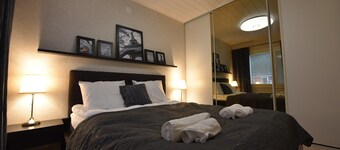 family-friendly house near moomin world.