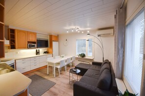 Living area - family-friendly house near moomin world. (Varsinais-Suomi)
