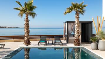 2 albercas al aire libre, camas balinesas gratuitas y camastros