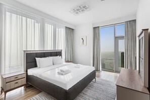 엘리트 아파트 | 3 개의 침실, 각각 다른 스타일의 인테리어, 다리미/다리미판, 무료 WiFi