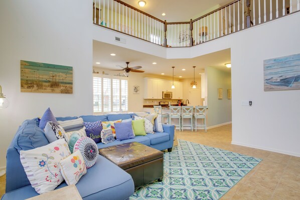 Apartment (4 Bedrooms) | Interior - Shuttle to Beach: Millville Townhome w/ Porch (Millville)