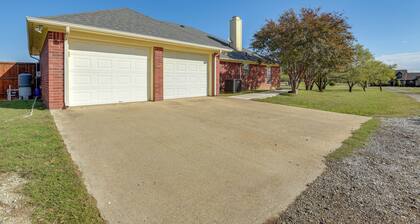 9 Mi to Ray Roberts Lake: Texas Retreat w/ Pool