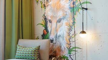 1 habitación y ropa de cama hipoalergénica