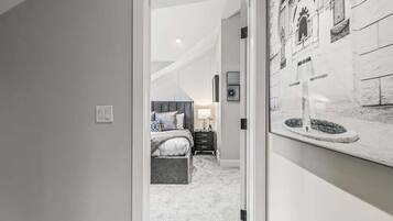 5 bedrooms, iron/ironing board, travel cot, WiFi