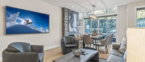 Téléviseur, foyer, chaßne audio, bureau