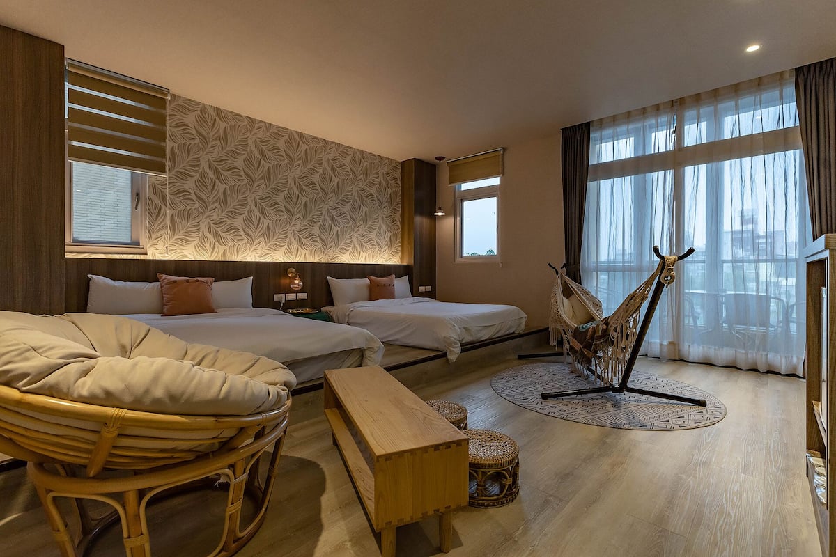 Comfort Quadruple Room | Free WiFi, bed sheets