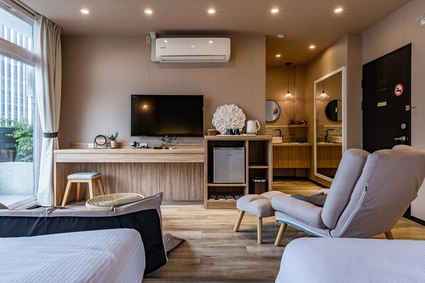 Habitació quàdruple Comfort | Wifi gratuïta i roba de llit