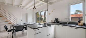 Casa para 8, con jacuzzi a 200m de la playa