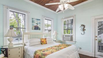 Classic Room, 1 King Bed, Ground Floor | 1 bedroom, premium bedding, individually decorated